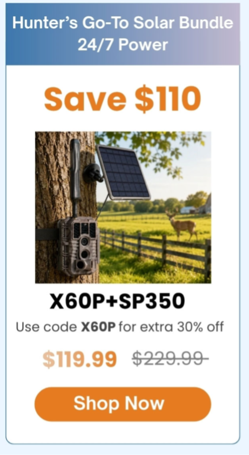 X60P Live Max Cellular Trail Camera