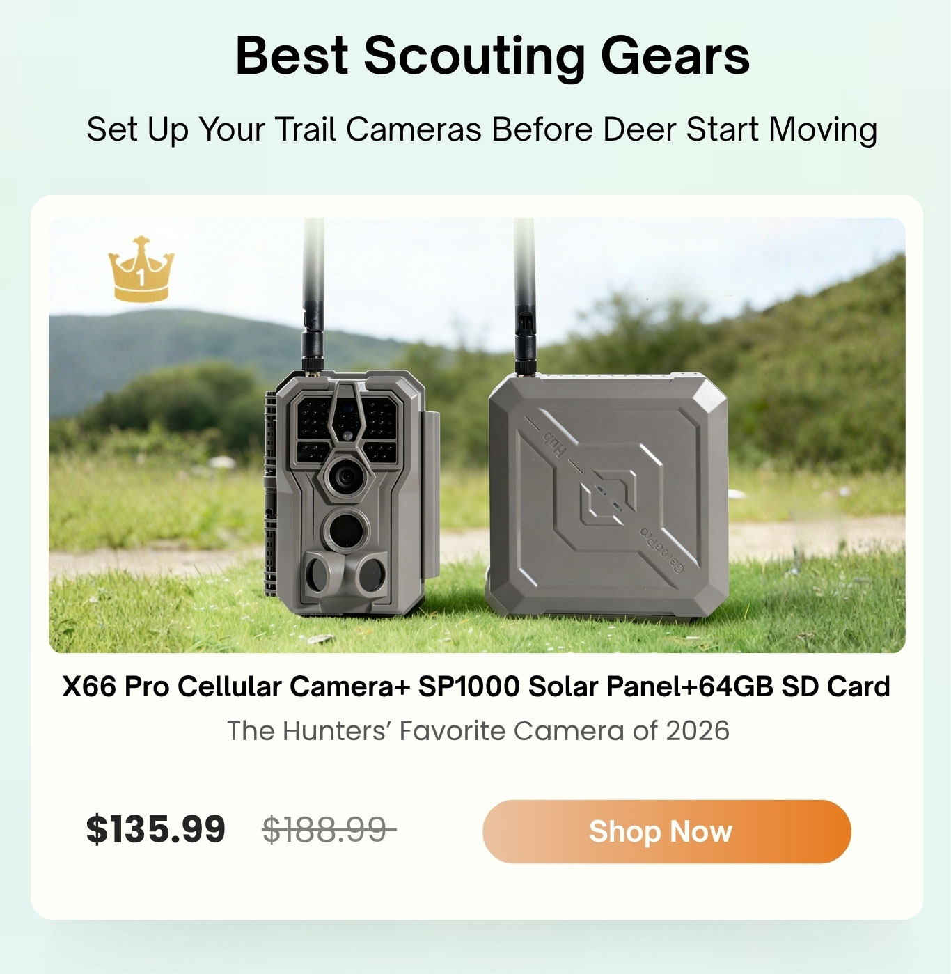 GardePro X66 Pro Trail  Camera