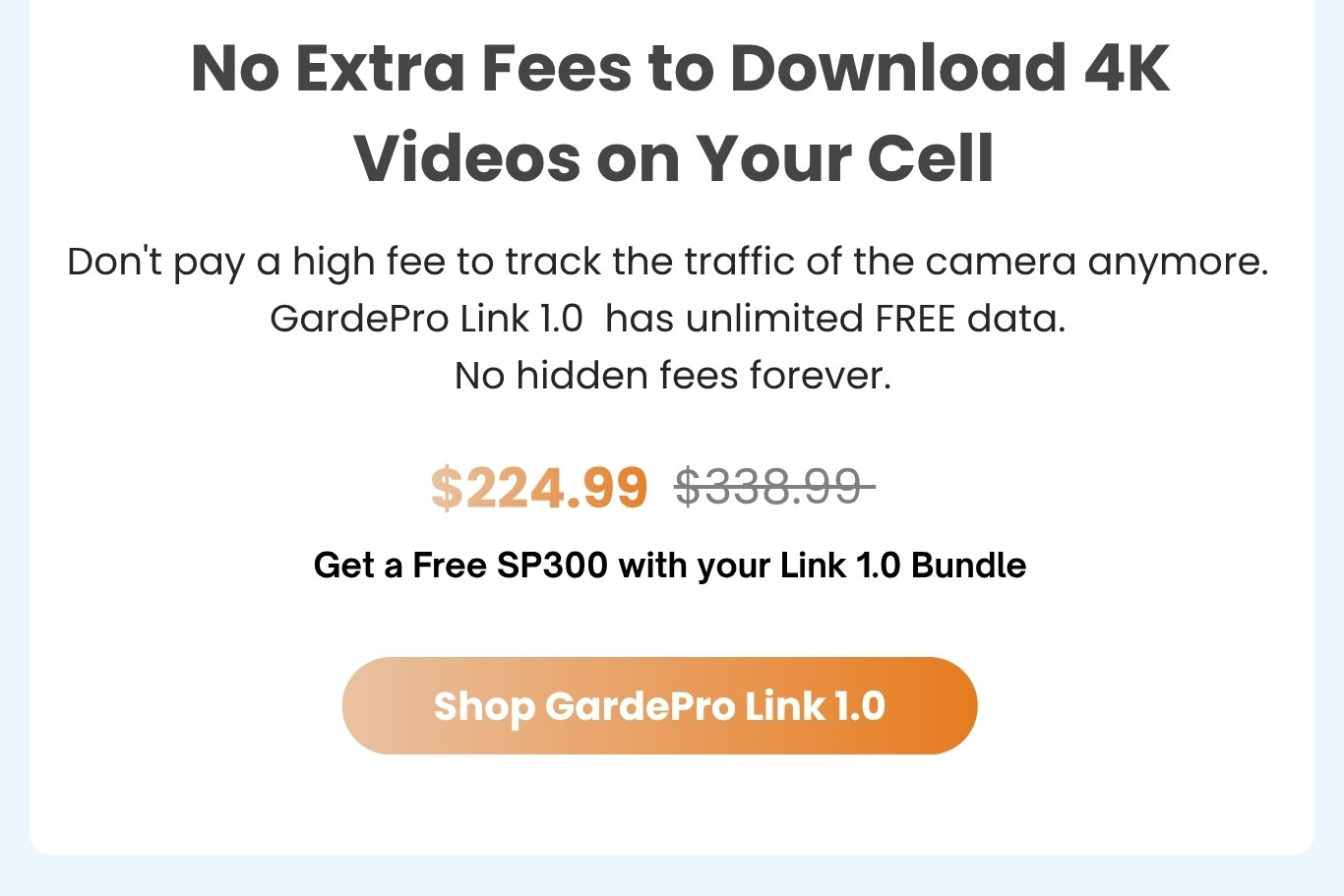 GardePro trail camera