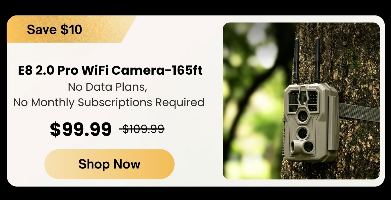 GardePro E8 2.0 Pro Wi-Fi Trail Camera