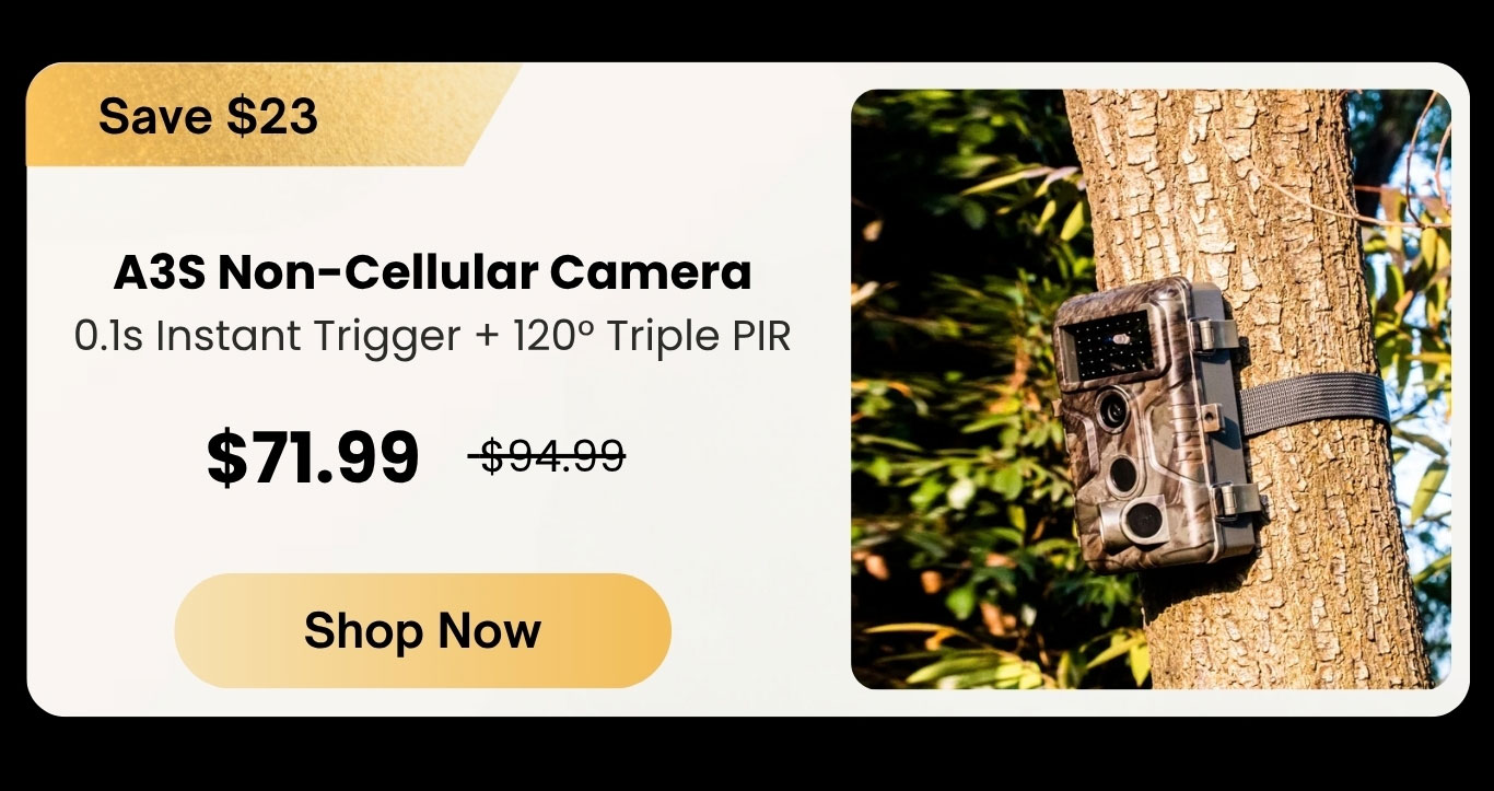GardePro A3S Non-Cellular Trail Camera