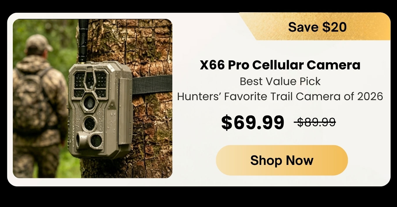 GardePro X66 Pro Cellular Trail Camera